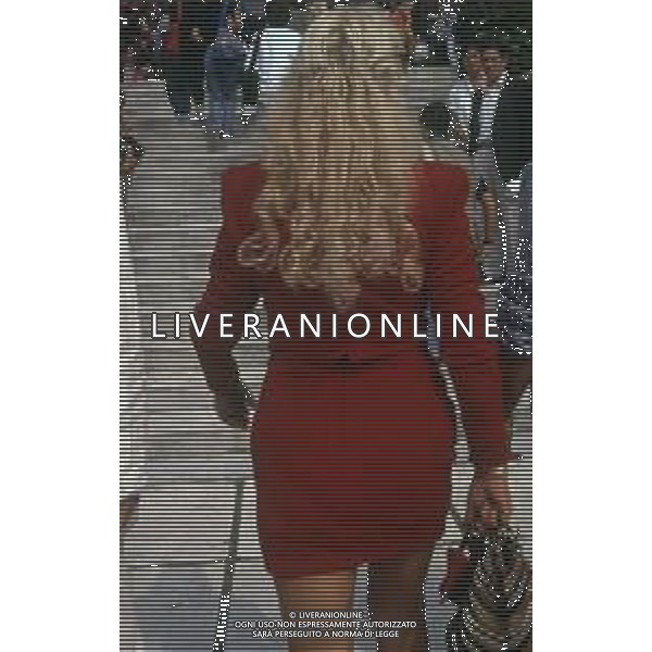 RETROSPETTIVA SANDRO MILO ATTRICE NELLA FOTO SANDRA MILO NELL\'ANNO 1990 A VENEZIA AG ALDO LIVERANI SAS  