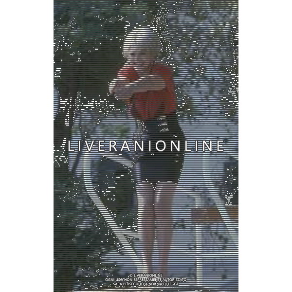 RETROSPETTIVA SANDRO MILO ATTRICE NELLA FOTO SANDRA MILO NELL\'ANNO 1990 A VENEZIA AG ALDO LIVERANI SAS  