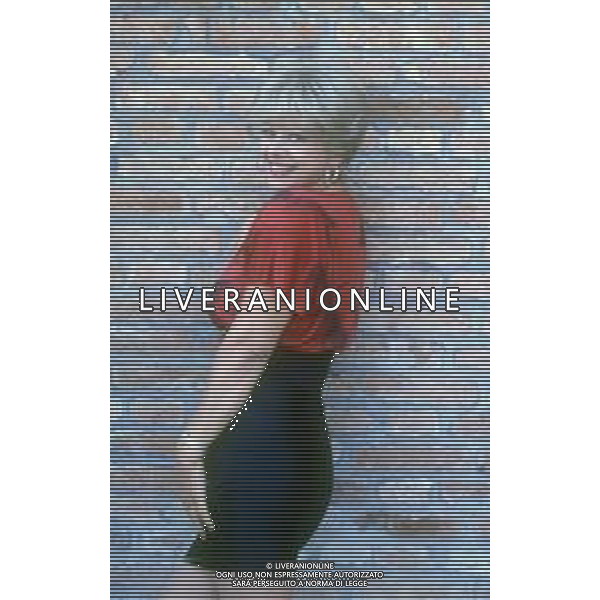 RETROSPETTIVA SANDRO MILO ATTRICE NELLA FOTO SANDRA MILO NELL\'ANNO 1990 A VENEZIA AG ALDO LIVERANI SAS  