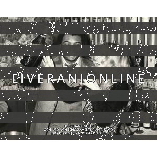 NEG-RETROSPETTIVA WESS JOHNSON E DORI GHEZZI CANTANTI NELLA FOTO WESS JOHNSON E DORI GHEZZI  AG ALDO LIVERANI SAS
