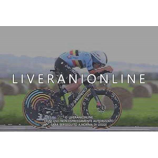 11-08-2023 World Championships Elite Cronometro; 2023, Soudal - Quickstep; Evenepoel, Remco; Stirling - Scotland; ©SIROTTI/AGENZIA ALDO LIVERANI SAS