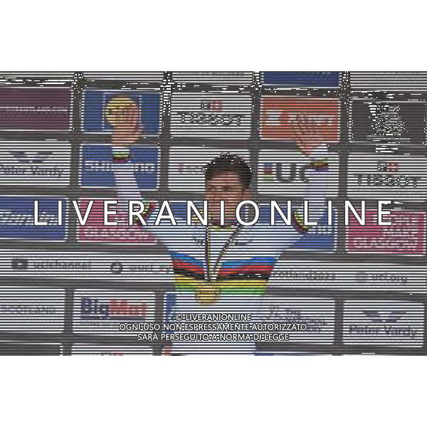 11-08-2023 World Championships Elite Cronometro; 2023, Soudal - Quickstep; Evenepoel, Remco; Stirling - Scotland; ©SIROTTI/AGENZIA ALDO LIVERANI SAS