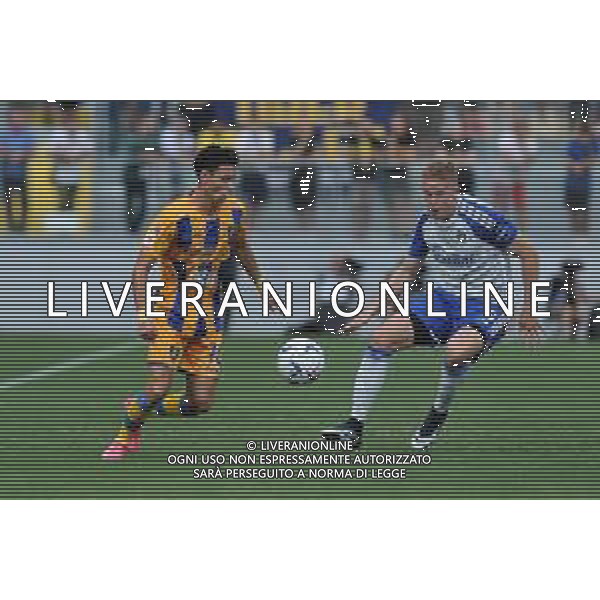 Frosinone vs Pisa Coppa Italia Frecciarossa - Primo turno - Stadio B.Stirpe - Frosinone 11-08-2023 nella foto Caso e Hermannsson FOTO FEDERICO GAETANO-AG ALDO LIVERANI SAS