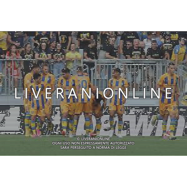 Frosinone vs Pisa Coppa Italia Frecciarossa - Primo turno - Stadio B.Stirpe - Frosinone 11-08-2023 nella foto Esultanza Frosinone FOTO FEDERICO GAETANO-AG ALDO LIVERANI SAS