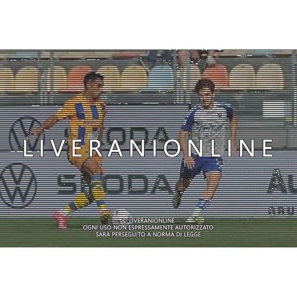 Frosinone vs Pisa Coppa Italia Frecciarossa - Primo turno - Stadio B.Stirpe - Frosinone 11-08-2023 nella foto Baez e Tramoni FOTO FEDERICO GAETANO-AG ALDO LIVERANI SAS