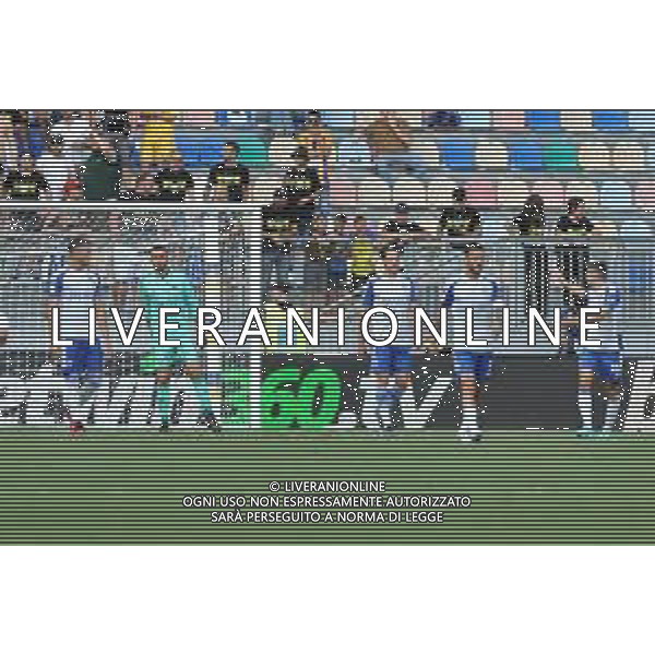 Frosinone vs Pisa Coppa Italia Frecciarossa - Primo turno - Stadio B.Stirpe - Frosinone 11-08-2023 nella foto Delusione Pisa gol subito FOTO FEDERICO GAETANO-AG ALDO LIVERANI SAS