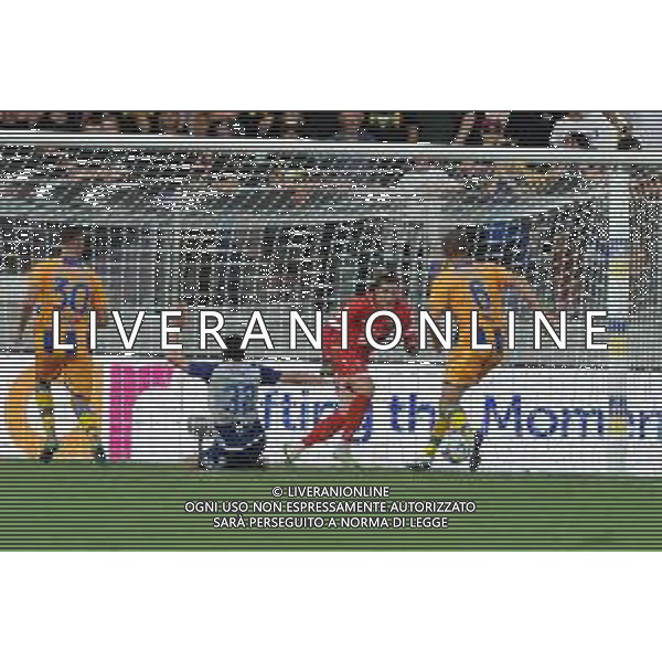 Frosinone vs Pisa Coppa Italia Frecciarossa - Primo turno - Stadio B.Stirpe - Frosinone 11-08-2023 nella foto Occasione gol Moreo FOTO FEDERICO GAETANO-AG ALDO LIVERANI SAS