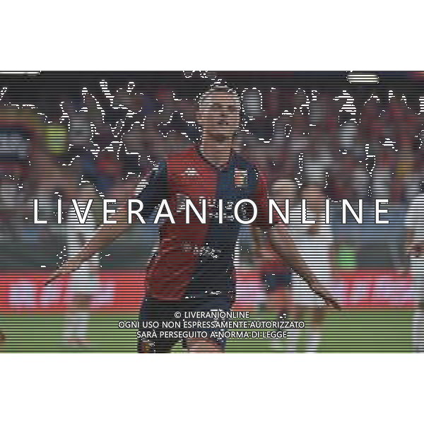 TVRG Genoa vs Modena nella foto Albert Gudmundsson (Genoa) esulta dopo il gol del 3 a 2 Genova 11-08-2023 Stadio Luigi Ferraris - Marassi Coppa Italia Frecciarossa - 32mi di finale foto Roberto Garavaglia/ag. Aldo Liverani sas/AGENZIA ALDO LIVERANI SAS
