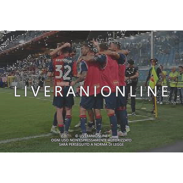 TVRG Genoa vs Modena nella foto esultanza Genoa dopo il gol del 3 a 2 Genova 11-08-2023 Stadio Luigi Ferraris - Marassi Coppa Italia Frecciarossa - 32mi di finale foto Roberto Garavaglia/ag. Aldo Liverani sas/AGENZIA ALDO LIVERANI SAS