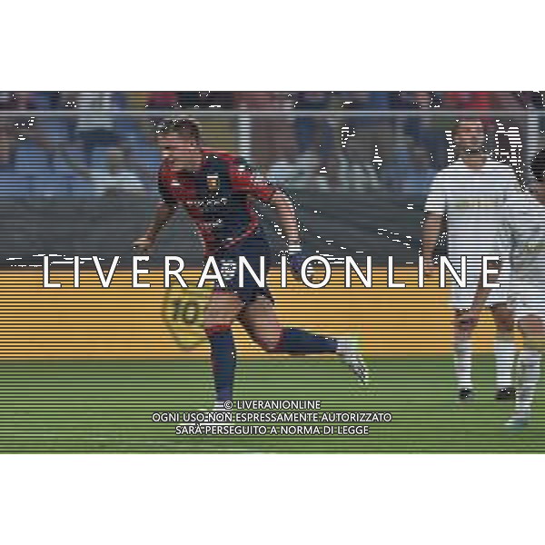 TVRG Genoa vs Modena nella foto Mateo Retegui (Genoa) esulta dopo il gol del 4 a 2 Genova 11-08-2023 Stadio Luigi Ferraris - Marassi Coppa Italia Frecciarossa - 32mi di finale foto Roberto Garavaglia/ag. Aldo Liverani sas/AGENZIA ALDO LIVERANI SAS