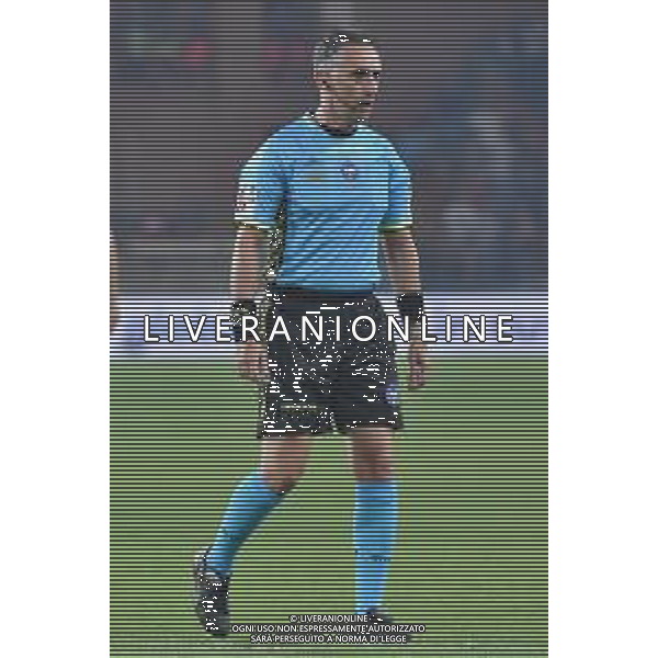 TVRG Genoa vs Modena nella foto l\'arbitro Gianluca Aureliano di Bologna Genova 11-08-2023 Stadio Luigi Ferraris - Marassi Coppa Italia Frecciarossa - 32mi di finale foto Roberto Garavaglia/ag. Aldo Liverani sas
