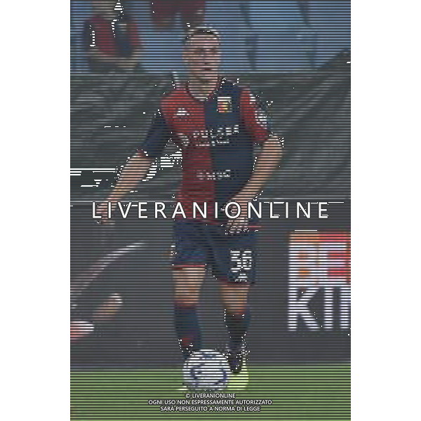 TVRG Genoa vs Modena nella foto Silvan Hefti (Genoa) Genova 11-08-2023 Stadio Luigi Ferraris - Marassi Coppa Italia Frecciarossa - 32mi di finale foto Roberto Garavaglia/ag. Aldo Liverani sas