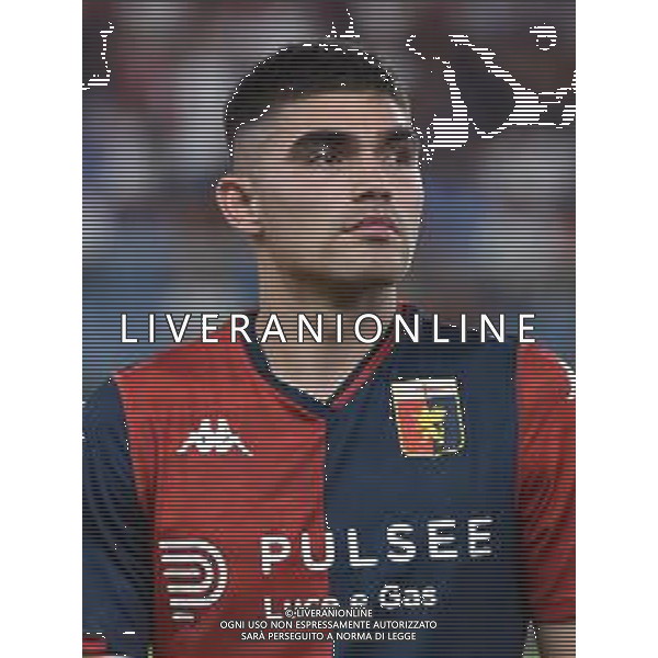 TVRG Genoa vs Modena nella foto Johan Felipe Vasquez (Genoa) Genova 11-08-2023 Stadio Luigi Ferraris - Marassi Coppa Italia Frecciarossa - 32mi di finale foto Roberto Garavaglia/ag. Aldo Liverani sas