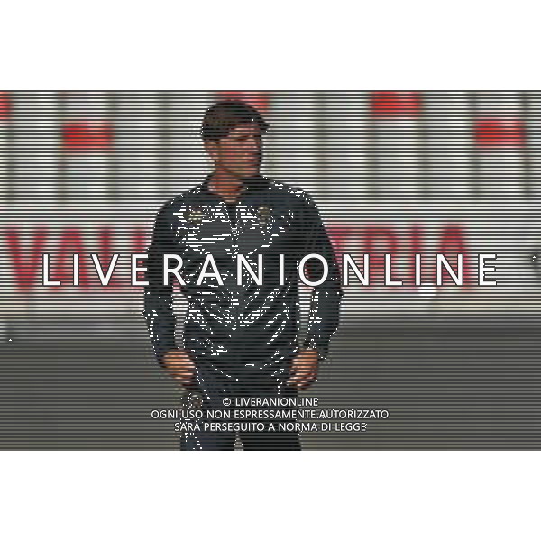 coach Michele Mignani (SSC Bari) during the Coppa Italia Round of 32 match between SSC Bari and Parma Calcio at stadio San Nicola on August 12, 2023 in Bari, Italy. (Photo by Emmanuele Mastrodonato/ag. Aldo Liverani sas)
