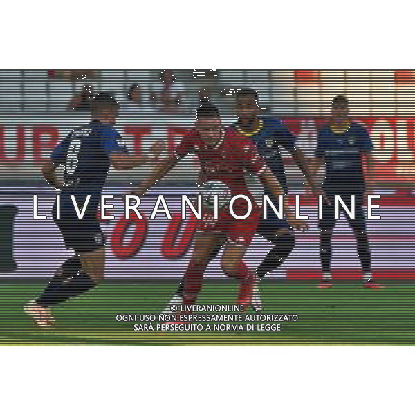 Aurelian Scheidler (SSC Bari) during the Coppa Italia Round of 32 match between SSC Bari and Parma Calcio at stadio San Nicola on August 12, 2023 in Bari, Italy. (Photo by Emmanuele Mastrodonato/ag. Aldo Liverani sas)