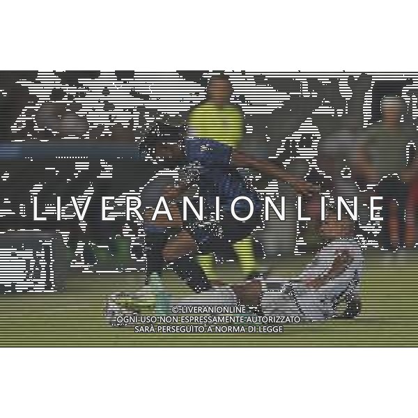 ZCP - CESENA 12/08/2023 Juventus Atalanta partita amichevole precampionato - nella foto: zapata e Alex Sandro Lobo Silva (Juventus f.c.) PH: ©Claudio Zamagni/Agenzia Aldo Liverani s.a.s.