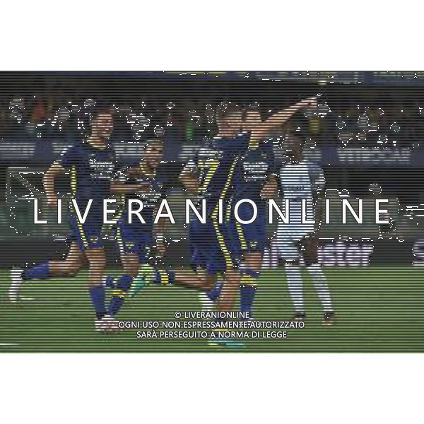 TVRG Hellas Verona vs Ascoli nella foto esultanza Hellas Verona dopo il gol del 2 a 1 Verona 12-08-2023 Stadio Marcantonio Bentegodi Coppa Italia Frecciarossa - 32mi di finale foto Roberto Garavaglia/ag. Aldo Liverani sas
