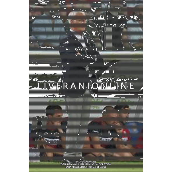 12-8-2023. Cagliari calcio-Palermo calcio. Trentaduesimi Coppa Italia Freccia Rossa 2023/2024, Stadio Unipol Domus Cagliari. Foto Salvatore Moi/Agenzia Aldo Liverani s.a.s. Nella foto: Claudio Ranieri allenatore Cagliari ©MOI SALVATORE / AGENZIA ALDO LIVERANI SAS  