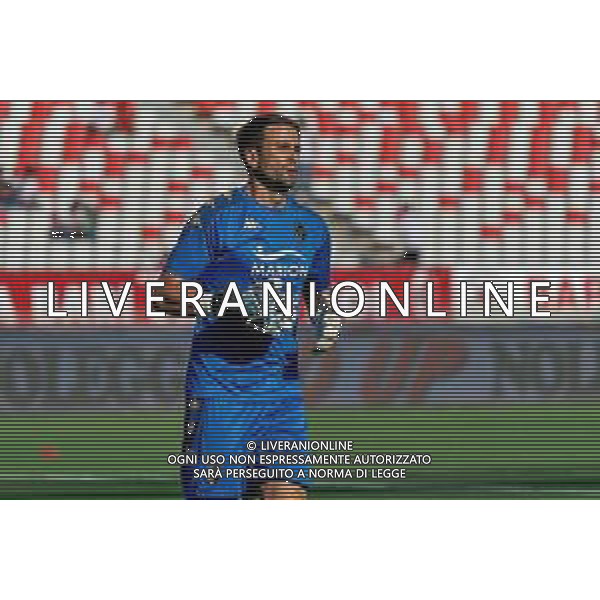 Pierluigi Frattali (SSC Bari) during the Coppa Italia Round of 32 match between SSC Bari and Parma Calcio at stadio San Nicola on August 12, 2023 in Bari, Italy. (Photo by Emmanuele Mastrodonato/ag. Aldo Liverani sas)
