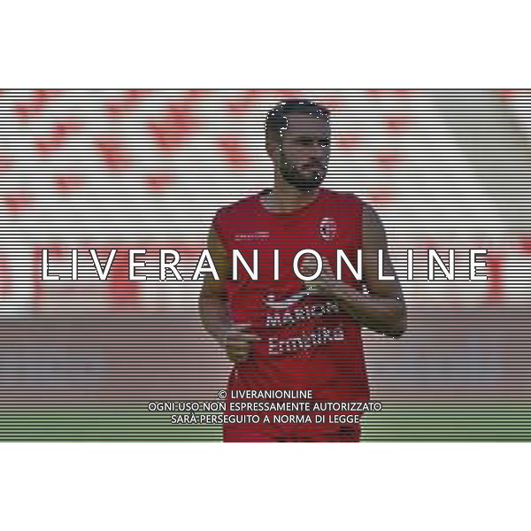 Giacomo Ricci (SSC Bari) during the Coppa Italia Round of 32 match between SSC Bari and Parma Calcio at stadio San Nicola on August 12, 2023 in Bari, Italy. (Photo by Emmanuele Mastrodonato/ag. Aldo Liverani sas)