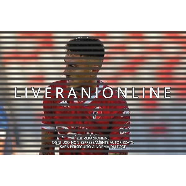 Marco Nasti (SSC Bari) during the Coppa Italia Round of 32 match between SSC Bari and Parma Calcio at stadio San Nicola on August 12, 2023 in Bari, Italy. (Photo by Emmanuele Mastrodonato/ag. Aldo Liverani sas)