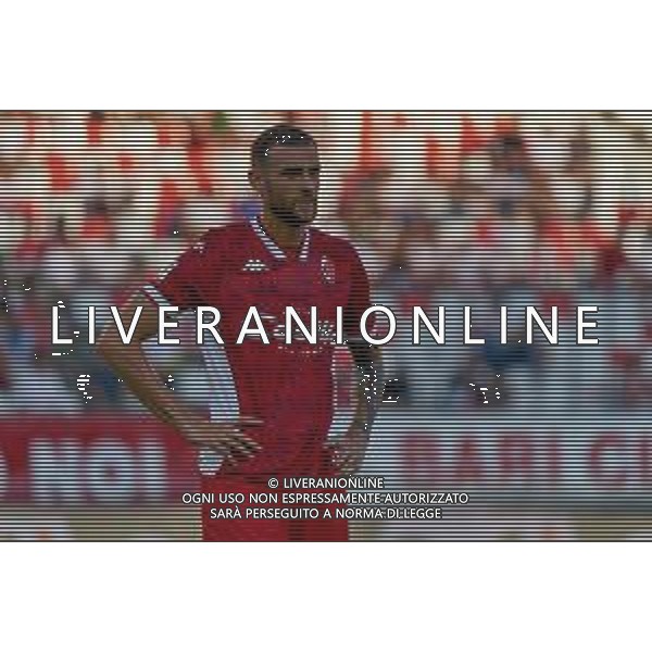 Francesco Vicari (SSC Bari) during the Coppa Italia Round of 32 match between SSC Bari and Parma Calcio at stadio San Nicola on August 12, 2023 in Bari, Italy. (Photo by Emmanuele Mastrodonato/ag. Aldo Liverani sas)