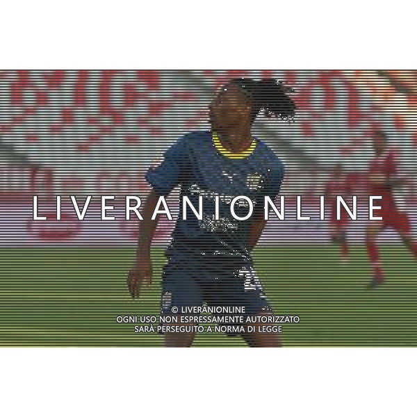Woyo Coulibaly (Parma Calcio) during the Coppa Italia Round of 32 match between SSC Bari and Parma Calcio at stadio San Nicola on August 12, 2023 in Bari, Italy. (Photo by Emmanuele Mastrodonato/ag. Aldo Liverani sas)
