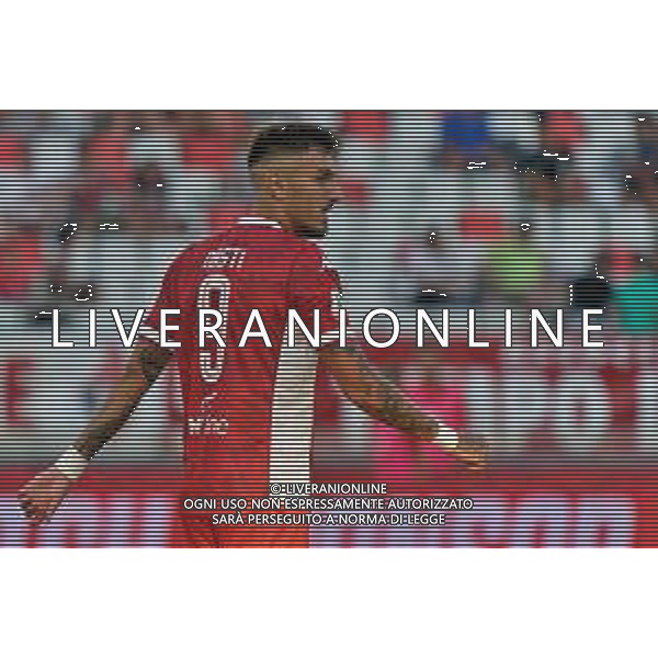 Marco Nasti (SSC Bari) during the Coppa Italia Round of 32 match between SSC Bari and Parma Calcio at stadio San Nicola on August 12, 2023 in Bari, Italy. (Photo by Emmanuele Mastrodonato/ag. Aldo Liverani sas)