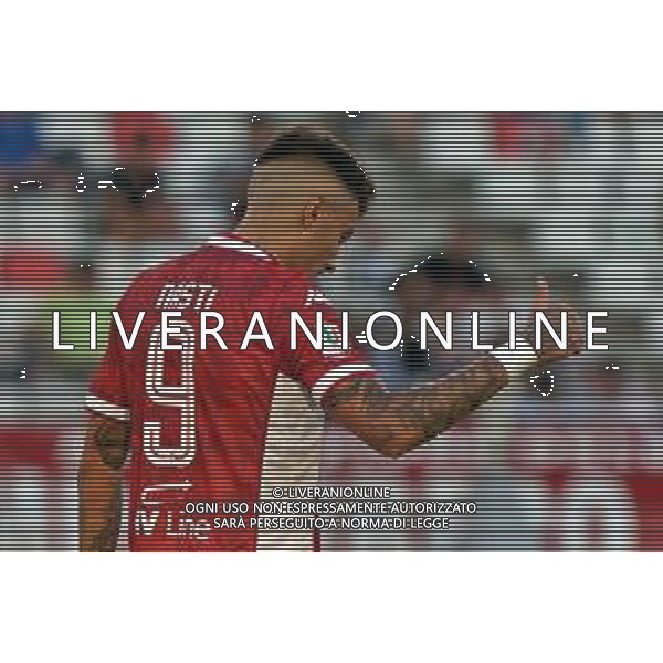 Marco Nasti (SSC Bari) during the Coppa Italia Round of 32 match between SSC Bari and Parma Calcio at stadio San Nicola on August 12, 2023 in Bari, Italy. (Photo by Emmanuele Mastrodonato/ag. Aldo Liverani sas)