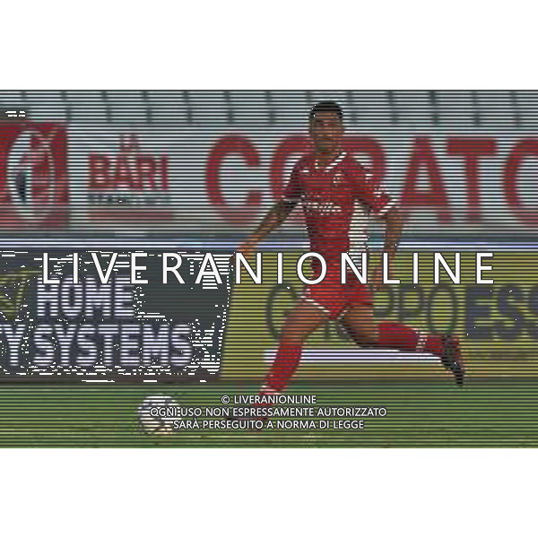 Nicola Bellomo (SSC Bari) during the Coppa Italia Round of 32 match between SSC Bari and Parma Calcio at stadio San Nicola on August 12, 2023 in Bari, Italy. (Photo by Emmanuele Mastrodonato/ag. Aldo Liverani sas)