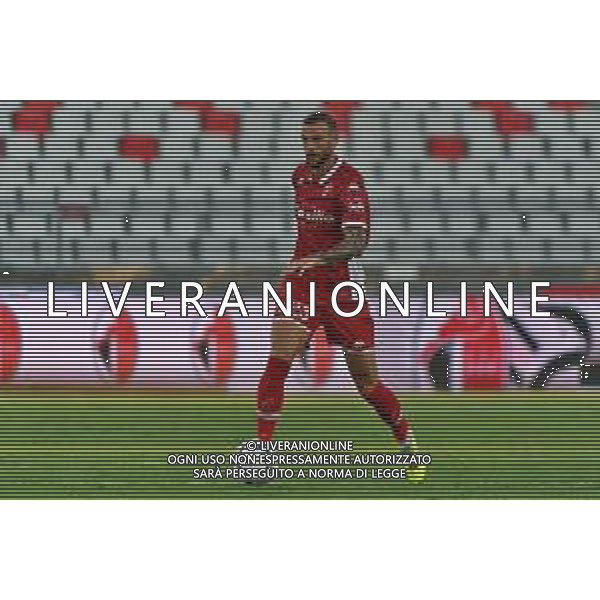Francesco Vicari (SSC Bari) during the Coppa Italia Round of 32 match between SSC Bari and Parma Calcio at stadio San Nicola on August 12, 2023 in Bari, Italy. (Photo by Emmanuele Mastrodonato/ag. Aldo Liverani sas)
