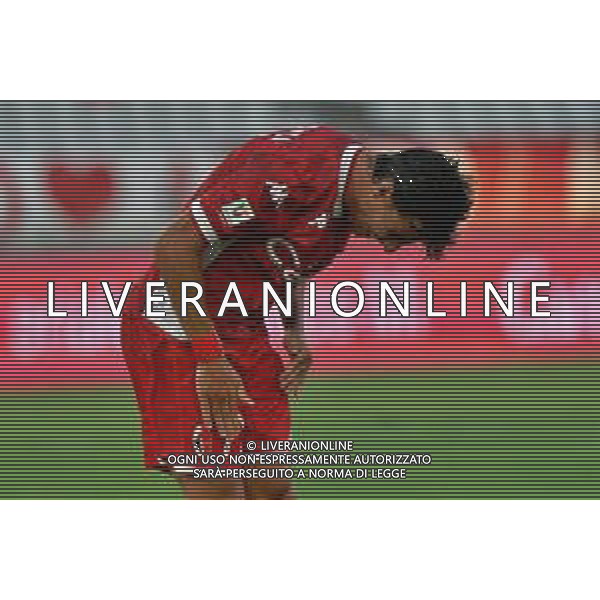 Gregorio Morachioli (SSC Bari) disappointment during the Coppa Italia Round of 32 match between SSC Bari and Parma Calcio at stadio San Nicola on August 12, 2023 in Bari, Italy. (Photo by Emmanuele Mastrodonato/ag. Aldo Liverani sas)