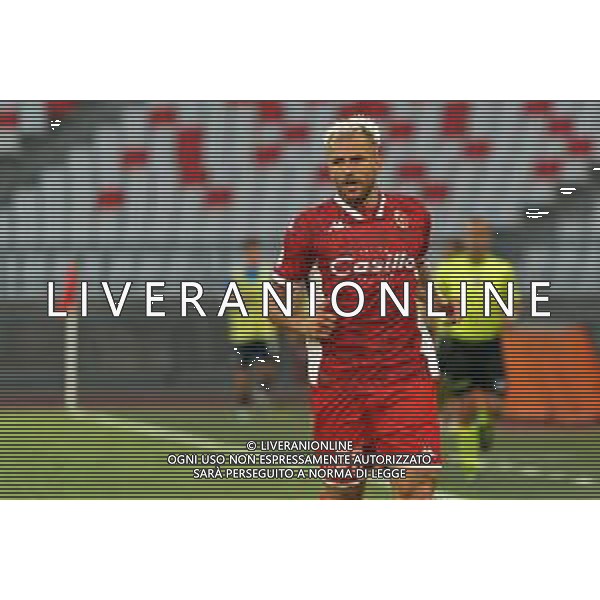 Giuseppe Sibilli (SSC Bari) during the Coppa Italia Round of 32 match between SSC Bari and Parma Calcio at stadio San Nicola on August 12, 2023 in Bari, Italy. (Photo by Emmanuele Mastrodonato/ag. Aldo Liverani sas)