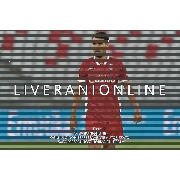 Raffaele Pucino (SSC Bari) during the Coppa Italia Round of 32 match between SSC Bari and Parma Calcio at stadio San Nicola on August 12, 2023 in Bari, Italy. (Photo by Emmanuele Mastrodonato/ag. Aldo Liverani sas)