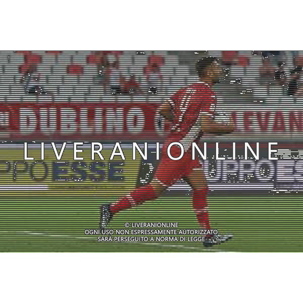 Mattia Maita (SSC Bari) during the Coppa Italia Round of 32 match between SSC Bari and Parma Calcio at stadio San Nicola on August 12, 2023 in Bari, Italy. (Photo by Emmanuele Mastrodonato/ag. Aldo Liverani sas)