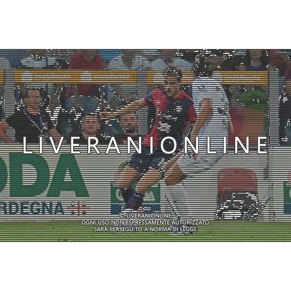12-8-2023. Cagliari calcio-Palermo calcio. Trentaduesimi Coppa Italia Freccia Rossa 2023/2024, Stadio Unipol Domus Cagliari. Foto Salvatore Moi/Agenzia Aldo Liverani s.a.s. Nella foto:Gaetano Oristanio Cagliari ©MOI SALVATORE / AGENZIA ALDO LIVERANI SAS  