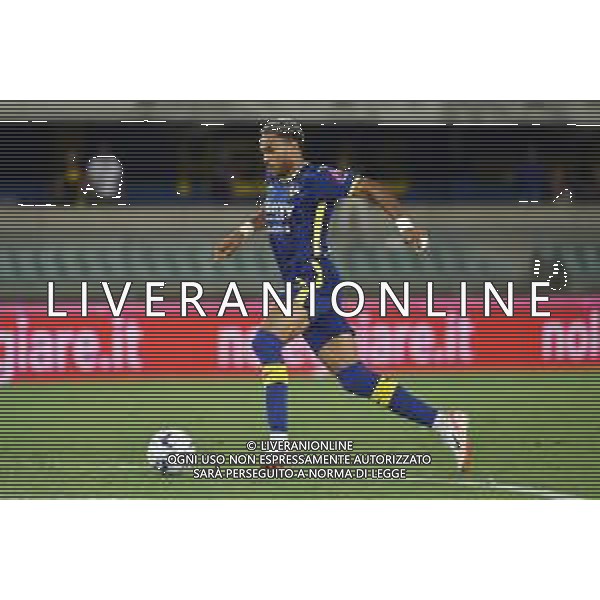 TVRG Hellas Verona vs Ascoli nella foto Jordi Mboula (Hellas Verona) Verona 12-08-2023 Stadio Marcantonio Bentegodi Coppa Italia Frecciarossa - 32mi di finale foto Roberto Garavaglia/ag. Aldo Liverani sas