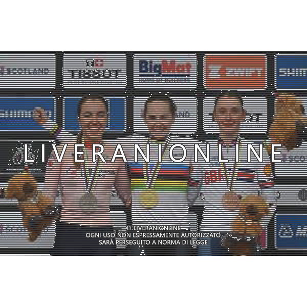 13-08-2023 World Championships U23 Women; 2023, Ungheria; 2023, Olanda; 2023, Great Britain; Vas, Kata Blanka; Van Anrooij, Shirin; Shackley, Anna; Glasgow; ©SIROTTI / AGENZIA ALDO LIVERANI SAS  