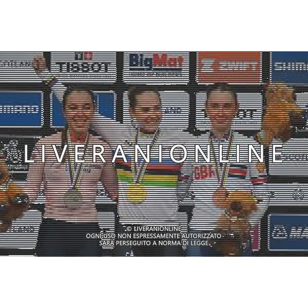 13-08-2023 World Championships U23 Women; 2023, Ungheria; 2023, Olanda; 2023, Great Britain; Vas, Kata Blanka; Van Anrooij, Shirin; Shackley, Anna; Glasgow; ©SIROTTI / AGENZIA ALDO LIVERANI SAS  