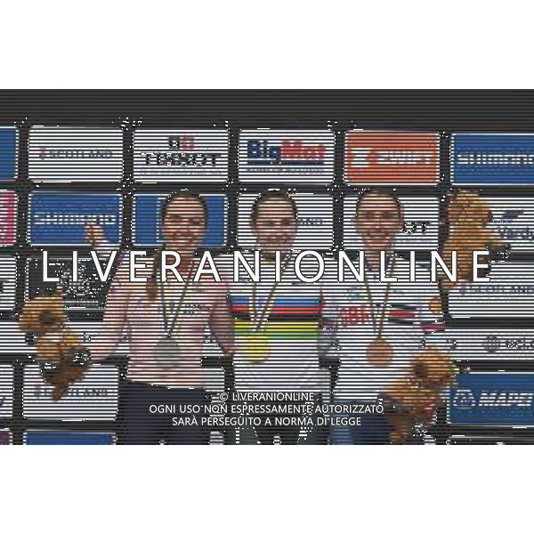 13-08-2023 World Championships U23 Women; 2023, Ungheria; 2023, Olanda; 2023, Great Britain; Vas, Kata Blanka; Van Anrooij, Shirin; Shackley, Anna; Glasgow; ©SIROTTI / AGENZIA ALDO LIVERANI SAS  