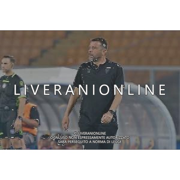 coach Roberto D’Aversa (US Lecce) during the Coppa Italia Round of 32 match between US Lecce and Como 1907 at stadio Via Del Mare on August 13, 2023 in Lecce, Italy. (Photo by Emmanuele Mastrodonato/ag. Aldo Liverani sas) ©Emmanuele Mastrodonato / AGENZIA ALDO LIVERANI SAS  