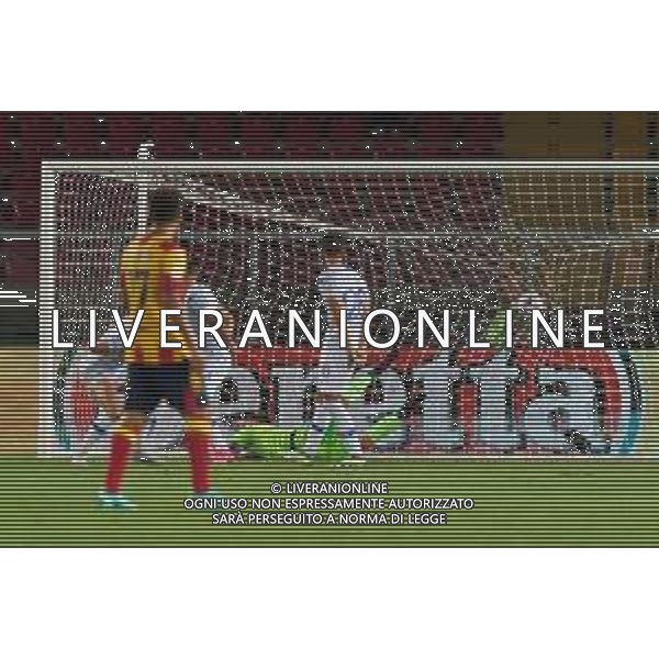 Pontus Almqvist (US Lecce) scores a goal of 1-0 during the Coppa Italia Round of 32 match between US Lecce and Como 1907 at stadio Via Del Mare on August 13, 2023 in Lecce, Italy. (Photo by Emmanuele Mastrodonato/ag. Aldo Liverani sas) ©Emmanuele Mastrodonato / AGENZIA ALDO LIVERANI SAS  