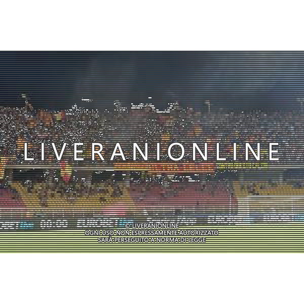 tifosi - Supporters of US Lecce during the Coppa Italia Round of 32 match between US Lecce and Como 1907 at stadio Via Del Mare on August 13, 2023 in Lecce, Italy. (Photo by Emmanuele Mastrodonato/ag. Aldo Liverani sas) ©Emmanuele Mastrodonato/ AGENZIA ALDO LIVERANI SAS  
