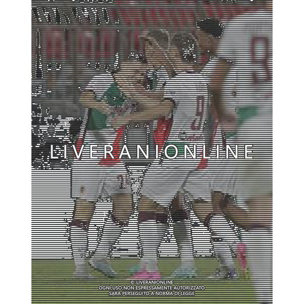 Esultanza dopo il gol di filippo nardi - MONZA vs REGGIANA Coppa Italia Frecciarossa 13 Agosto 2023 ©PAOLO GIAMPIETRI / AGENZIA ALDO LIVERANI SAS  