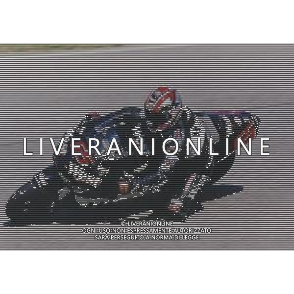 RETROSPETTIVA LORIS CAPIROSSI PILOTA MOTO NELLA FOTO LORIS CAPIROSSI NELL\'ANNO 2002 AG CONTROLUCE-AG ALDO LIVERANI SAS   