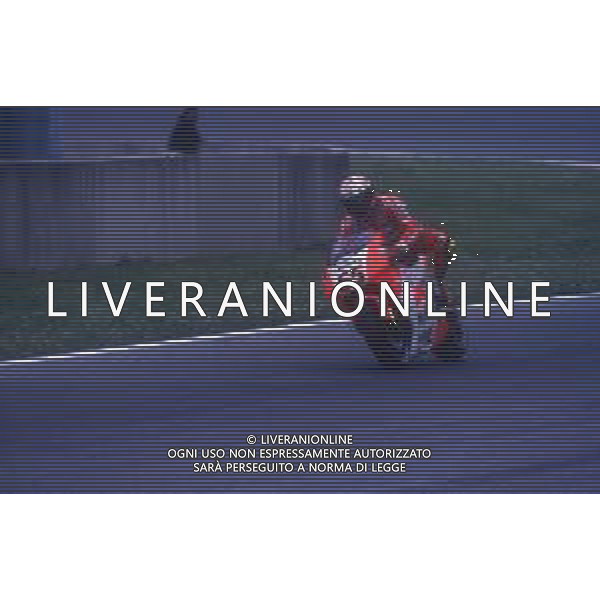 RETROSPETTIVA LORIS CAPIROSSI PILOTA MOTO NELLA FOTO LORIS CAPIROSSI NELL\'ANNO 1996 AG CONTROLUCE-AG ALDO LIVERANI SAS 