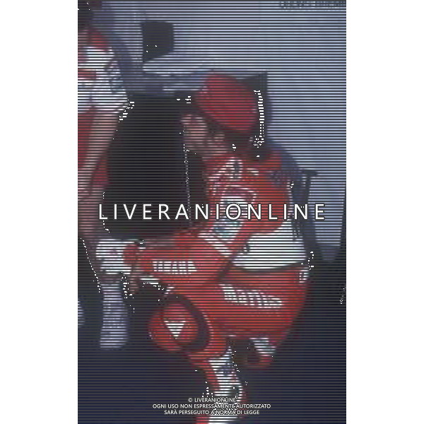 RETROSPETTIVA LORIS CAPIROSSI PILOTA MOTO NELLA FOTO LORIS CAPIROSSI NELL\'ANNO 1995 AG CONTROLUCE-AG ALDO LIVERANI SAS 