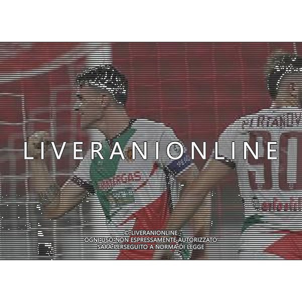 Esultanza dopogol di luca cigarini - MONZA vs REGGIANA Coppa Italia Frecciarossa 13 Agosto 2023 ©PAOLO GIAMPIETRI / AGENZIA ALDO LIVERANI SAS  