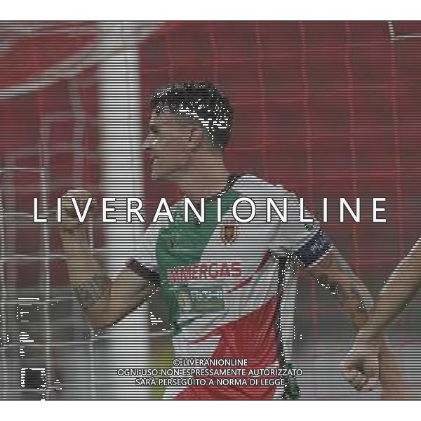 Esultanza dopogol di luca cigarini - MONZA vs REGGIANA Coppa Italia Frecciarossa 13 Agosto 2023 ©PAOLO GIAMPIETRI / AGENZIA ALDO LIVERANI SAS  