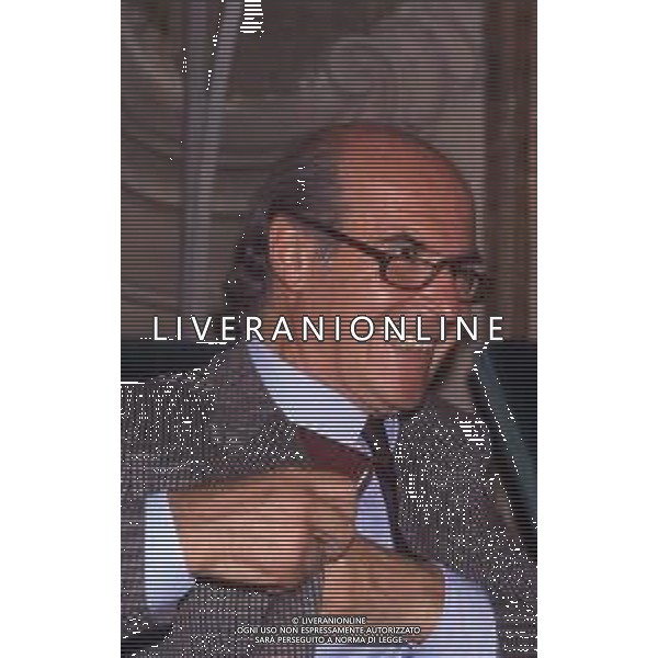 DIAP-RETROSPETTIVA PROFESSORE UMBERTO VERONESI NELLA FOTO UMBERTO VERONESI A MILANO NELL\'ANNO 1986 AG ALDO LIVERANI SAS